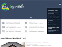 Tablet Screenshot of comps-lagrandville.fr